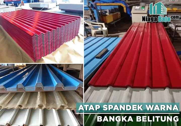 Harga Atap Spandek Warna Bangka Belitung