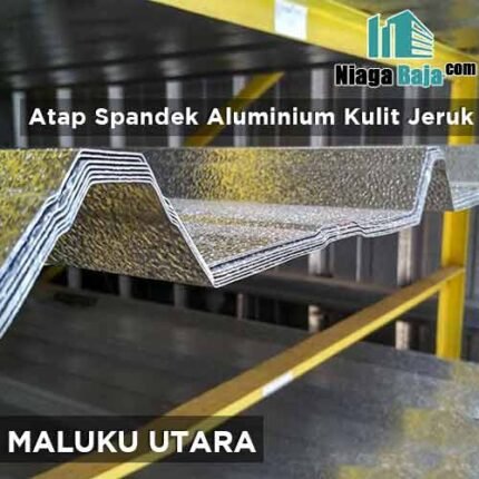 harga seng aluminium kulit jeruk Maluku Utara